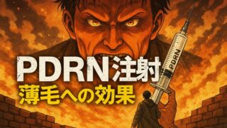 【医療用再生成分で育毛?】PDRN(サーモンDNA)注射とは|仕組み・効果・注意点を徹底解説