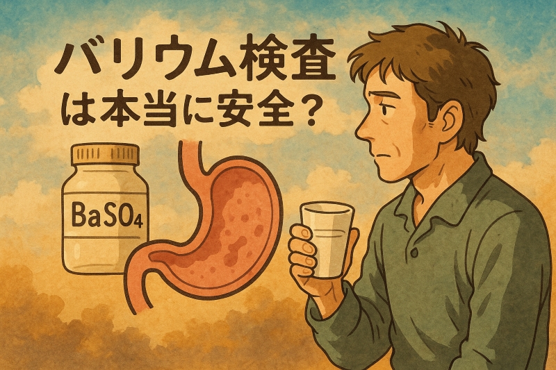 【保存版】バリウム検査は本当に安全?発がん性・死亡例・注意点・薄毛との関係性を徹底解説!